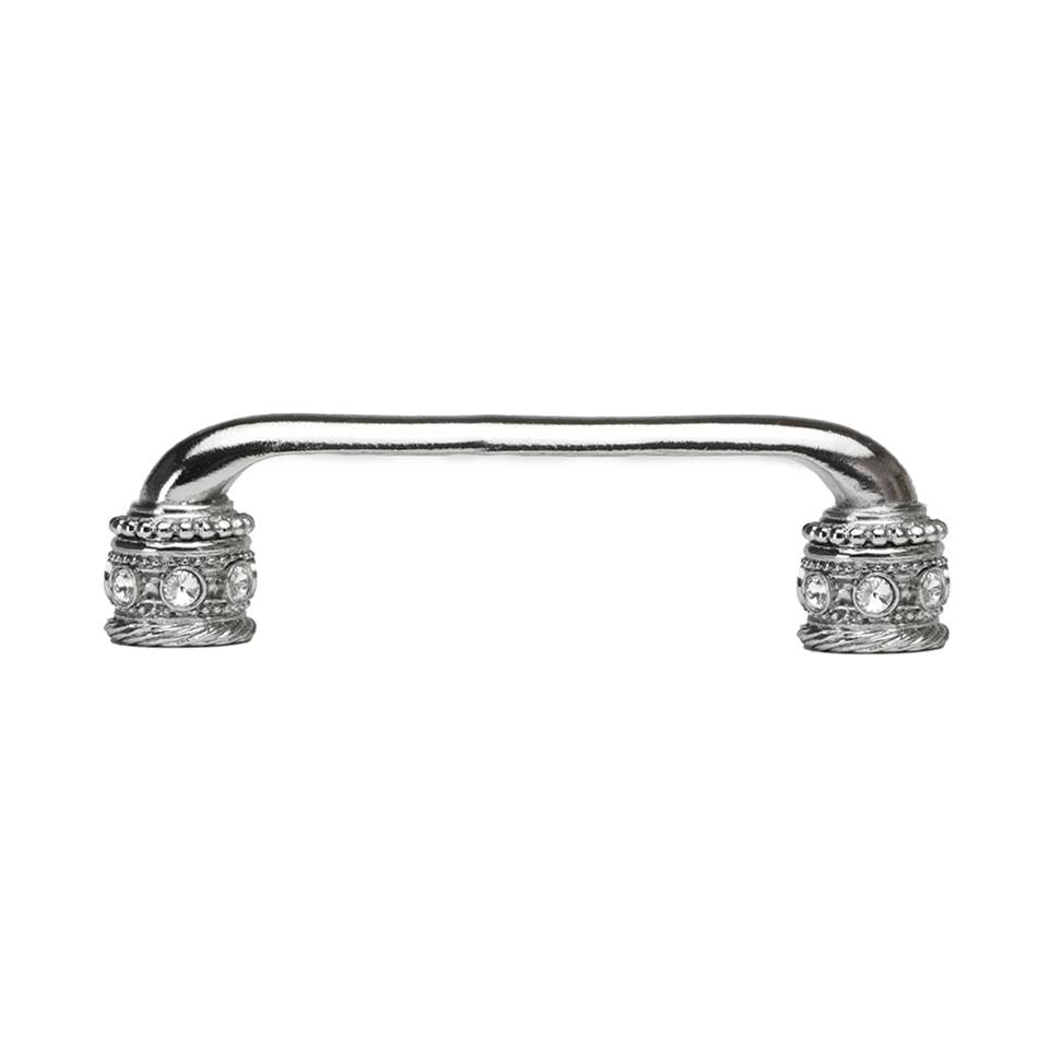 Cache 5'' O.C. Pull With Swarovski Clear Crystals and Sleeves In Satin.
