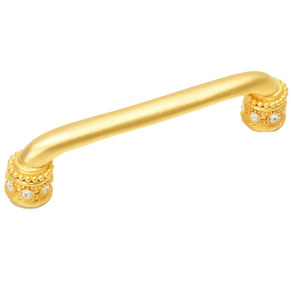 Cache 5'' O.C. Pull With Swarovski Clear Crystals and Sleeves In Satin.
