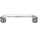 Carpe Diem Hardware - Cache 5'' O.C. Pull With Swarovski Clear Crystals and Sleeves In Chalice. - Chalice
