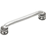 Cache 5'' O.C. Pull With Swarovski Clear Crystals and Sleeves In Satin.