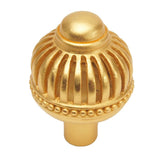 Carpe Diem Hardware - Cricket Cage Large Round Knob - Gilded Mercury