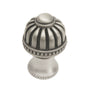 Carpe Diem Hardware - Cricket Cage Medium Round Knob With Flared Foot In Satin. - Satin