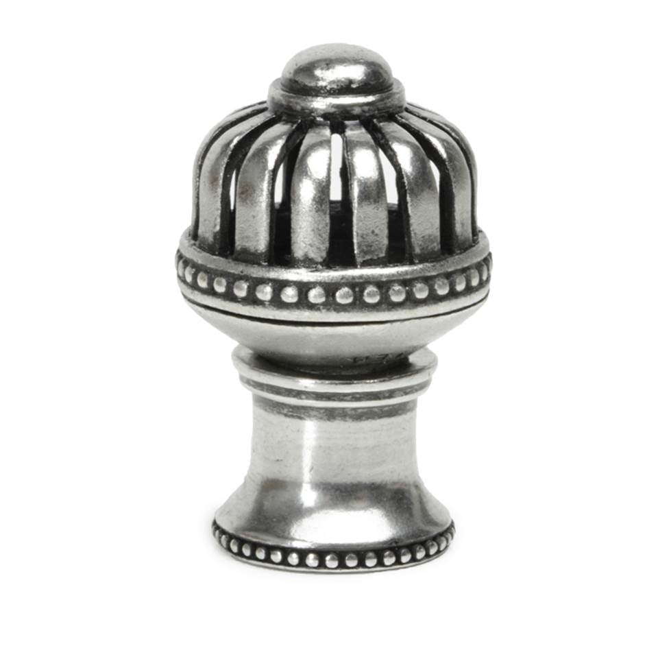 Carpe Diem Hardware - Cricket Cage Medium Round Knob With Flared Foot In Chalice. - Chalice