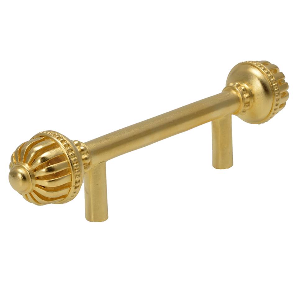 Carpe Diem Hardware - Cricket Cage Large 3'' O.C. Pull In Gilded Mercury. - Gilded Mercury