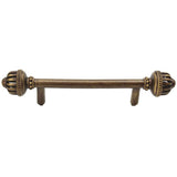 Carpe Diem Hardware - Cricket Cage Large 4'' O.C. Pull In Antique Brass. - Antique Brass