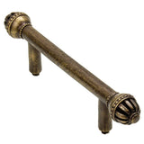 Carpe Diem Hardware - Cricket Cage Medium 3'' O.C. Pull In Antique Brass. - Antique Brass
