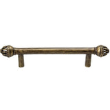 Carpe Diem Hardware - Cricket Cage Medium 4'' O.C. Pull In Antique Brass. - Antique Brass