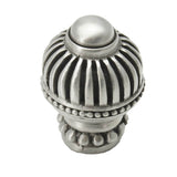Carpe Diem Hardware - Cricket Cage Large Round Knob w/ Beaded Base - Chrysalis