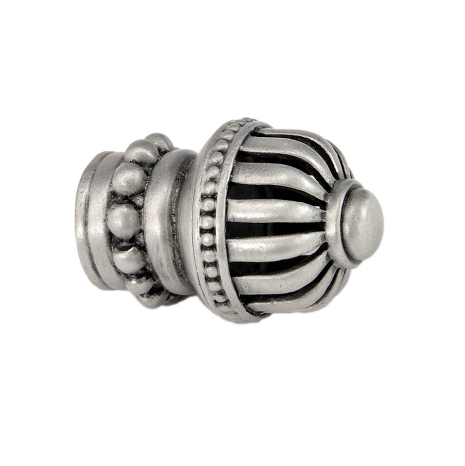 Cricket Cage Medium Round Knob w/ Beaded Base