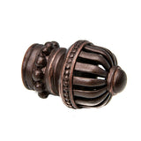 Cricket Cage Medium Round Knob w/ Beaded Base