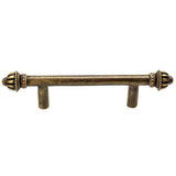 Carpe Diem Hardware - Cricket Cage Small 3'' O.C. Pull In Antique Brass. - Antique Brass