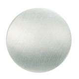 Round Large Aluminum Knob, Satin Nickel Finish