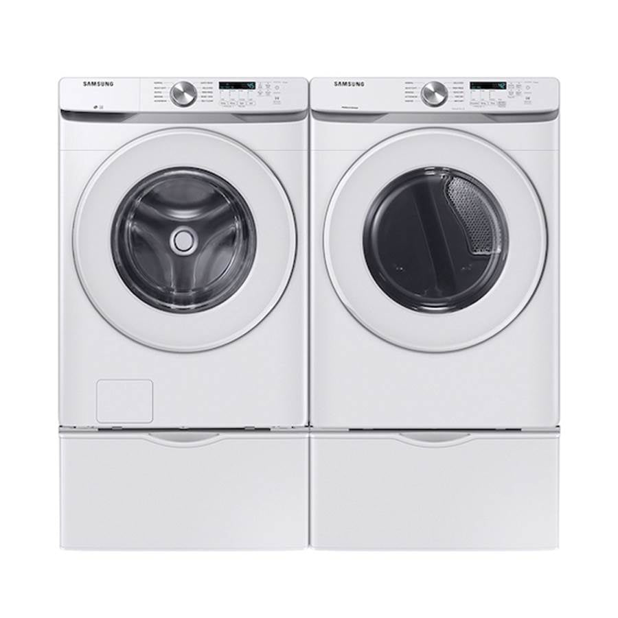 Electric Front Load Dryer with Reversible Door, 7.5 cu-ft