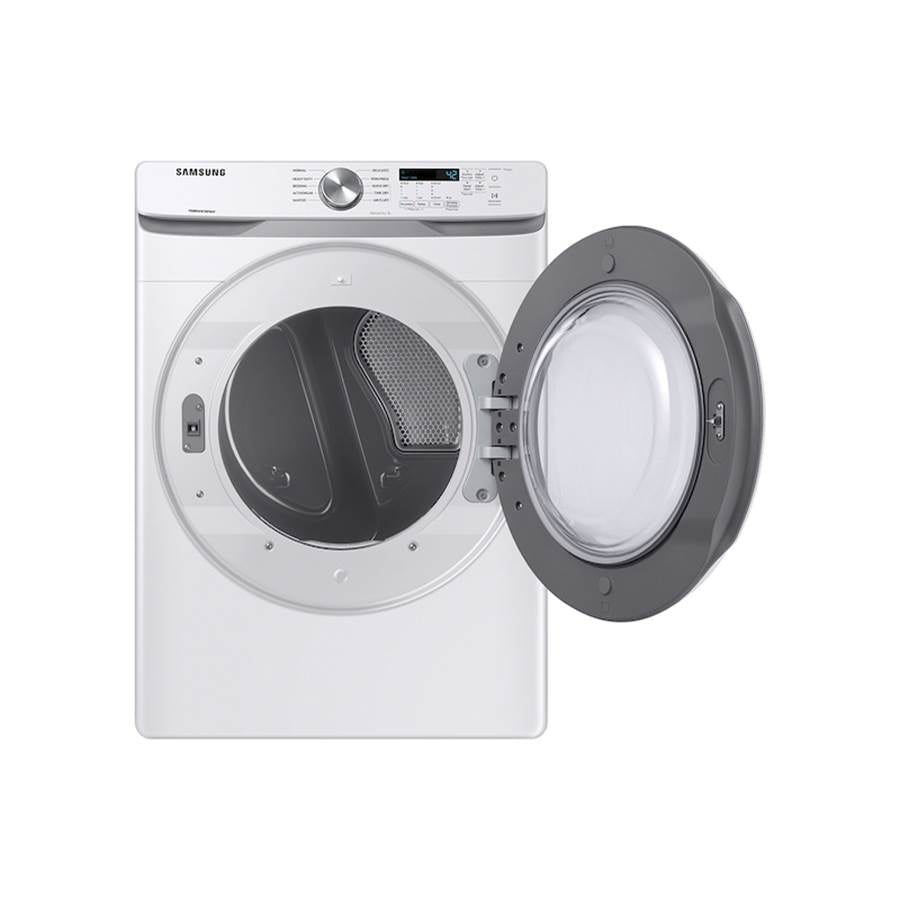 Electric Front Load Dryer with Reversible Door, 7.5 cu-ft