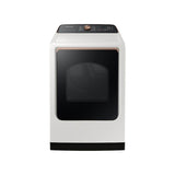 Samsung - Smart Gas Dryer with Steam SanitizePlus, 7.4 cu-ft - Ivory