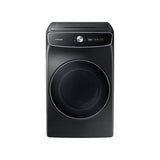 Samsung - Smart Dial Electric Front Load with Super Speed Dry, 7.5 cu-ft - Brushed Black