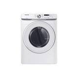 Samsung - Gas Front Load Dryer with Reversible Door, 7.5 cu-ft - White