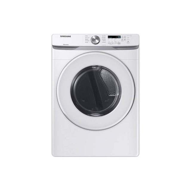 Samsung - Gas Front Load Dryer with Reversible Door, 7.5 cu-ft - White