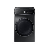 Samsung - Smart Dial Gas Front Load with Super Speed Dry, 7.5 cu-ft - Brushed Black