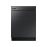 Samsung - Integrated Handle and Controls, Hybrid Tub, 55 dBA - Black Stainless Steel