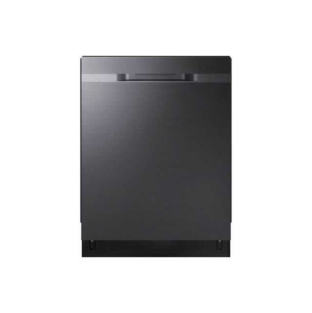 Samsung - Stormwash, AutoRelease Dry, Recessed Handle, 48 dBA - Black Stainless Steel