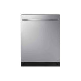 Samsung - Stormwash, AutoRelease Dry, Flat Handle, 48 dBA - Stainless Steel