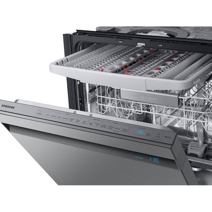 Bespoke AutoRelease Dry, 3rd Rack, Ball Bearing Upper Rack, Stainless Steel Tub, 39 dBA
