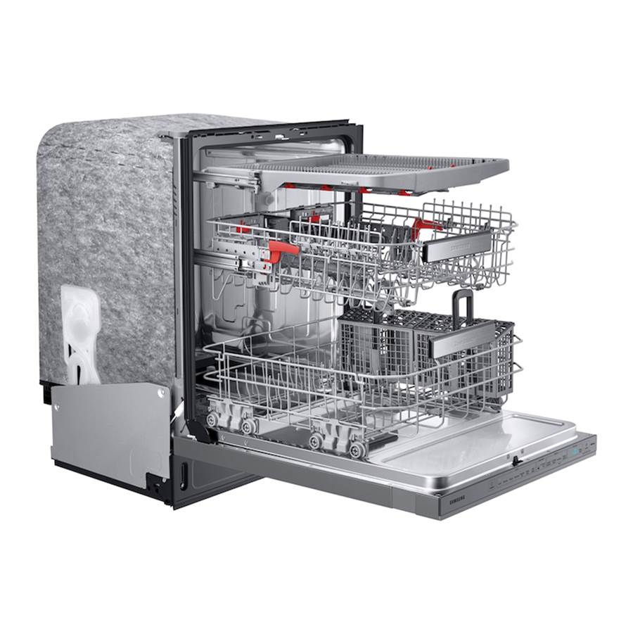 Bespoke AutoRelease Dry, 3rd Rack, Ball Bearing Upper Rack, Stainless Steel Tub, 39 dBA