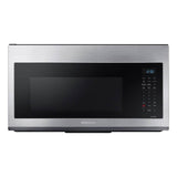 Samsung - Wi-Fi Enabled, Convection, Slim Fry, Ceramic Enamel Interior, 3-Speed, 300 cfm, 1.7 cu-ft - Stainless Steel