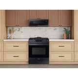Smart OTR with Wi-Fi, Voice Control and Superior Hood Performance and Power, Black Stainless Steel, 1.1 cu-ft
