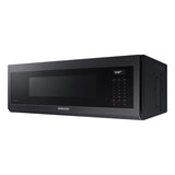 Smart OTR with Wi-Fi, Voice Control and Superior Hood Performance and Power, Black Stainless Steel, 1.1 cu-ft