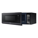 Smart OTR with Wi-Fi, Voice Control and Superior Hood Performance and Power, Black Stainless Steel, 1.1 cu-ft