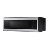 Smart OTR with Wi-Fi, Voice Control and Superior Hood Performance and Power, Black Stainless Steel, 1.1 cu-ft
