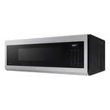 Smart OTR with Wi-Fi, Voice Control and Superior Hood Performance and Power, Black Stainless Steel, 1.1 cu-ft