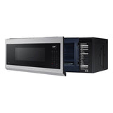 Smart OTR with Wi-Fi, Voice Control and Superior Hood Performance and Power, Black Stainless Steel, 1.1 cu-ft