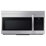 Samsung - Flat Handle, 2-Speed, 300 cfm, LED Display, ECO Mode, 1.6 cu-ft - Stainless Steel