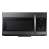 Samsung - LED Display, Cooking Preset, 300 cfm, 1.7 cu-ft - Black Stainless Steel