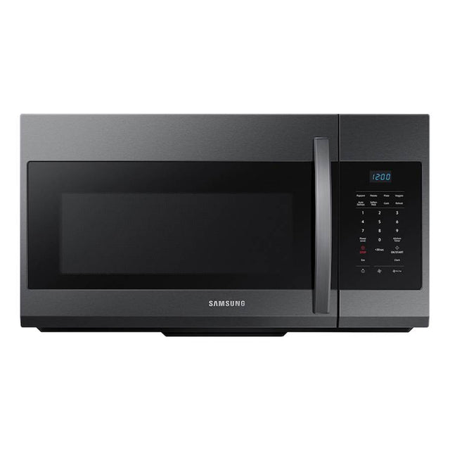 Samsung - LED Display, Cooking Preset, 300 cfm, 1.7 cu-ft - Black Stainless Steel