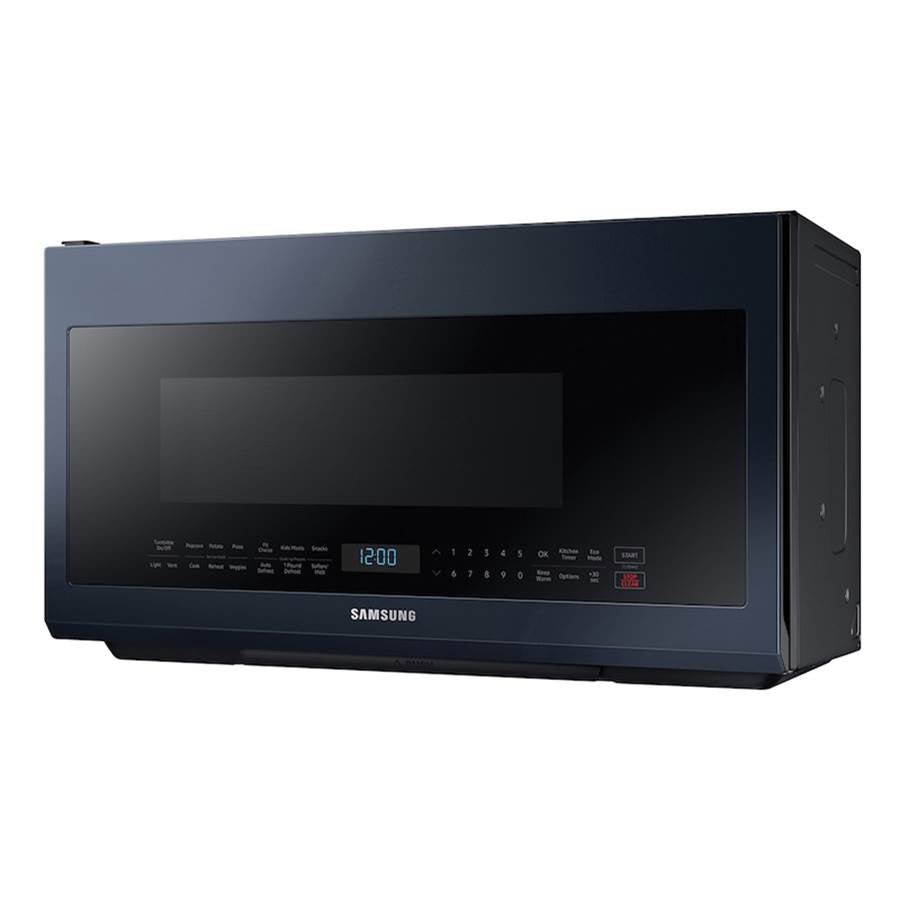 Bespoke, Sensor Cook, Ceramic Enamel Interior, LED Cooktop Light, Glass Touch Controls, Simple Clean Filter, Recessed Handle, 2.1 cu-ft