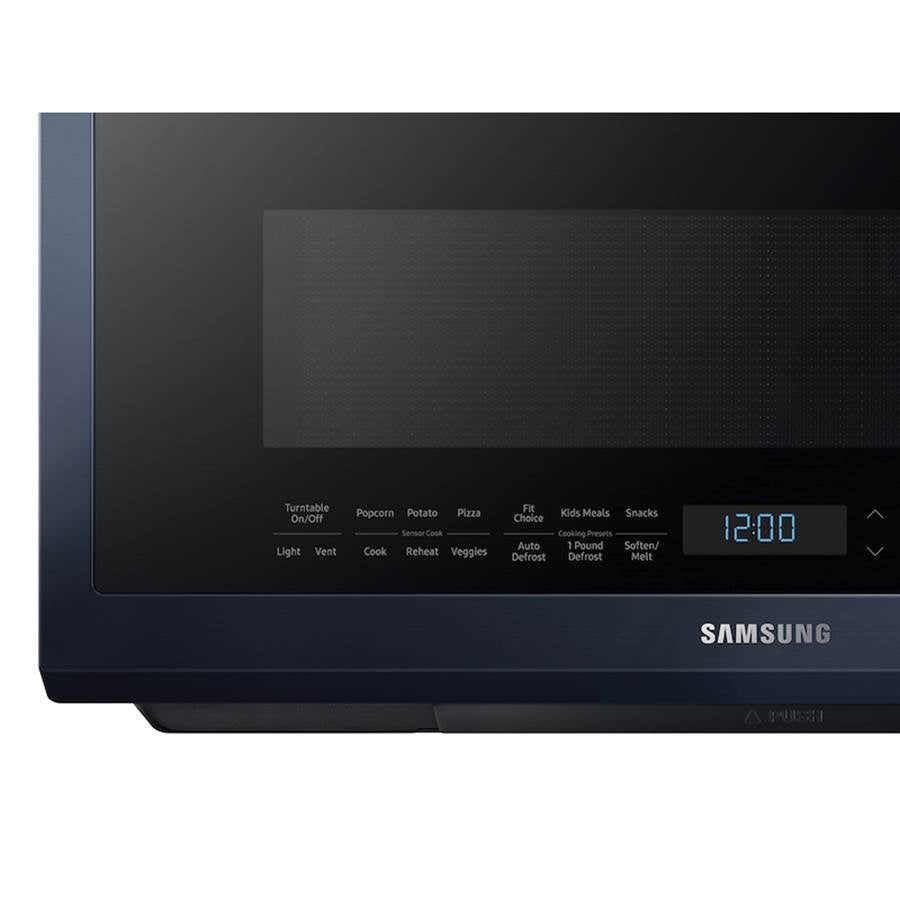 Bespoke, Sensor Cook, Ceramic Enamel Interior, LED Cooktop Light, Glass Touch Controls, Simple Clean Filter, Recessed Handle, 2.1 cu-ft