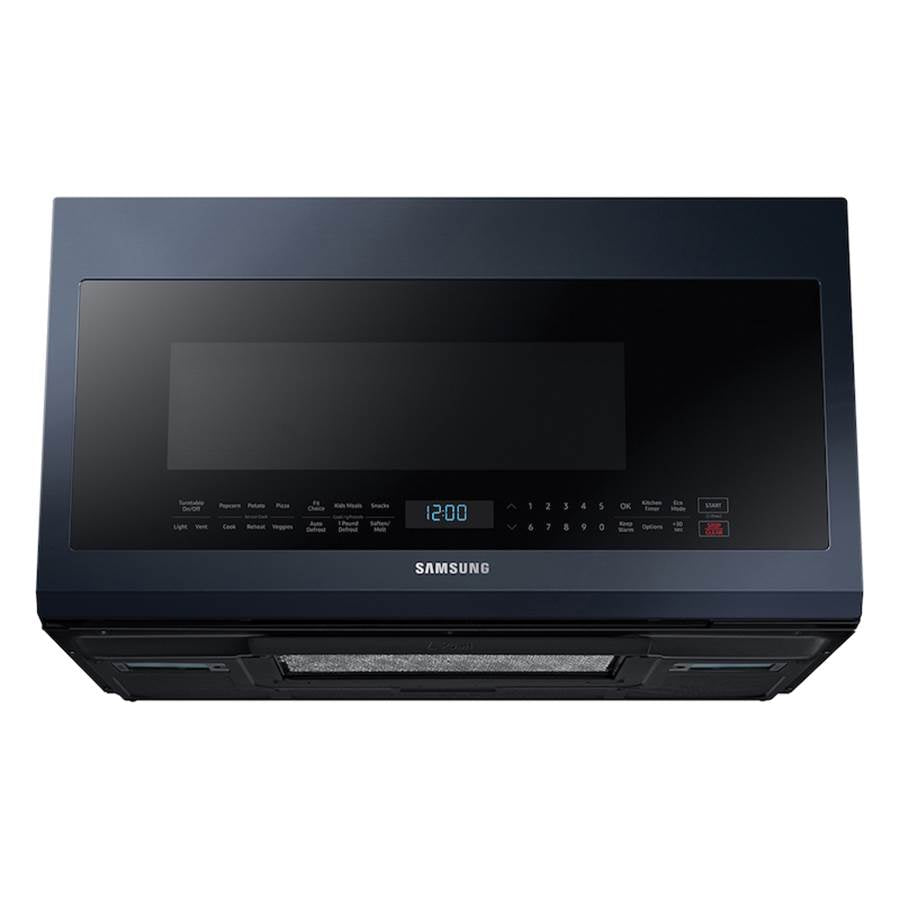 Bespoke, Sensor Cook, Ceramic Enamel Interior, LED Cooktop Light, Glass Touch Controls, Simple Clean Filter, Recessed Handle, 2.1 cu-ft