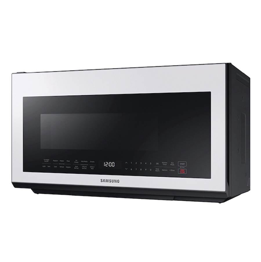 Bespoke, Sensor Cook, Ceramic Enamel Interior, LED Cooktop Light, Glass Touch Controls, Simple Clean Filter, Recessed Handle, 2.1 cu-ft
