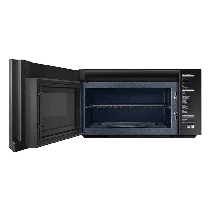 Bespoke, Sensor Cook, Ceramic Enamel Interior, LED Cooktop Light, Glass Touch Controls, Simple Clean Filter, Recessed Handle, 2.1 cu-ft