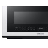 Bespoke, Sensor Cook, Ceramic Enamel Interior, LED Cooktop Light, Glass Touch Controls, Simple Clean Filter, Recessed Handle, 2.1 cu-ft