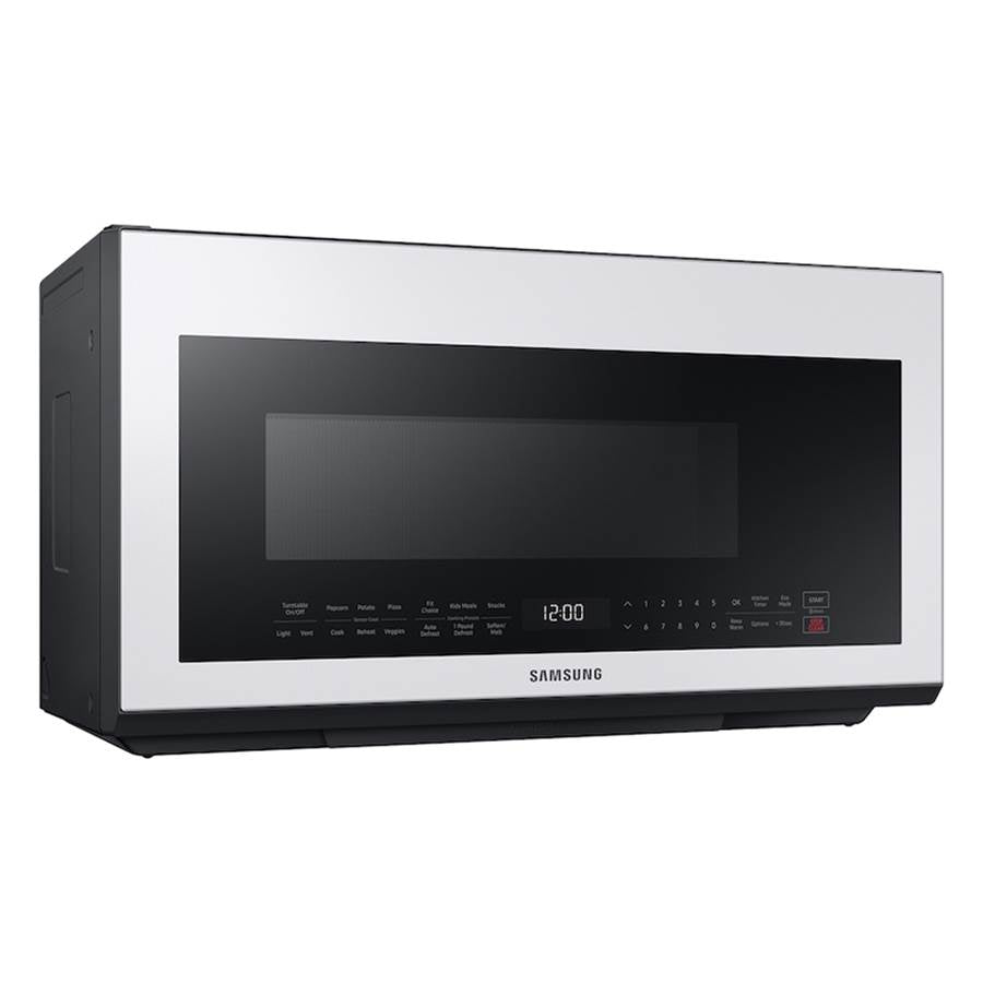 Bespoke, Sensor Cook, Ceramic Enamel Interior, LED Cooktop Light, Glass Touch Controls, Simple Clean Filter, Recessed Handle, 2.1 cu-ft