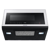 Bespoke, Sensor Cook, Ceramic Enamel Interior, LED Cooktop Light, Glass Touch Controls, Simple Clean Filter, Recessed Handle, 2.1 cu-ft