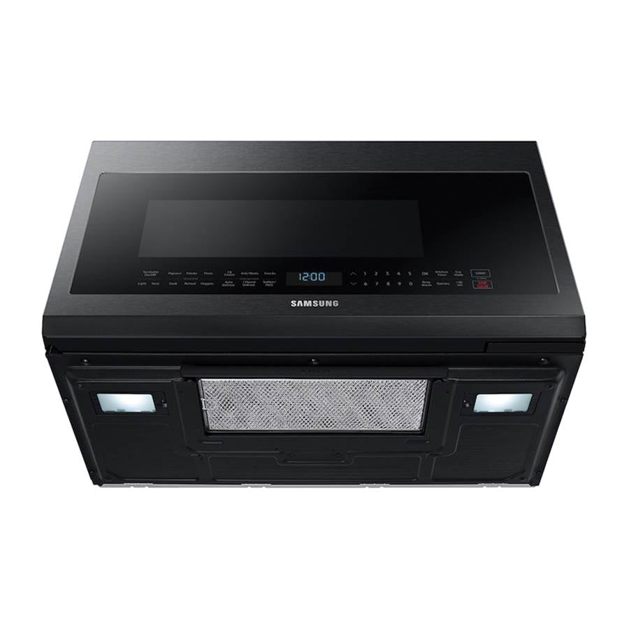 Sensor Cook, Ceramic Enamel Interior, LED Cooktop Light, Glass Touch Controls, Simple Clean Filter, Recessed Handle, 2.1 cu-ft