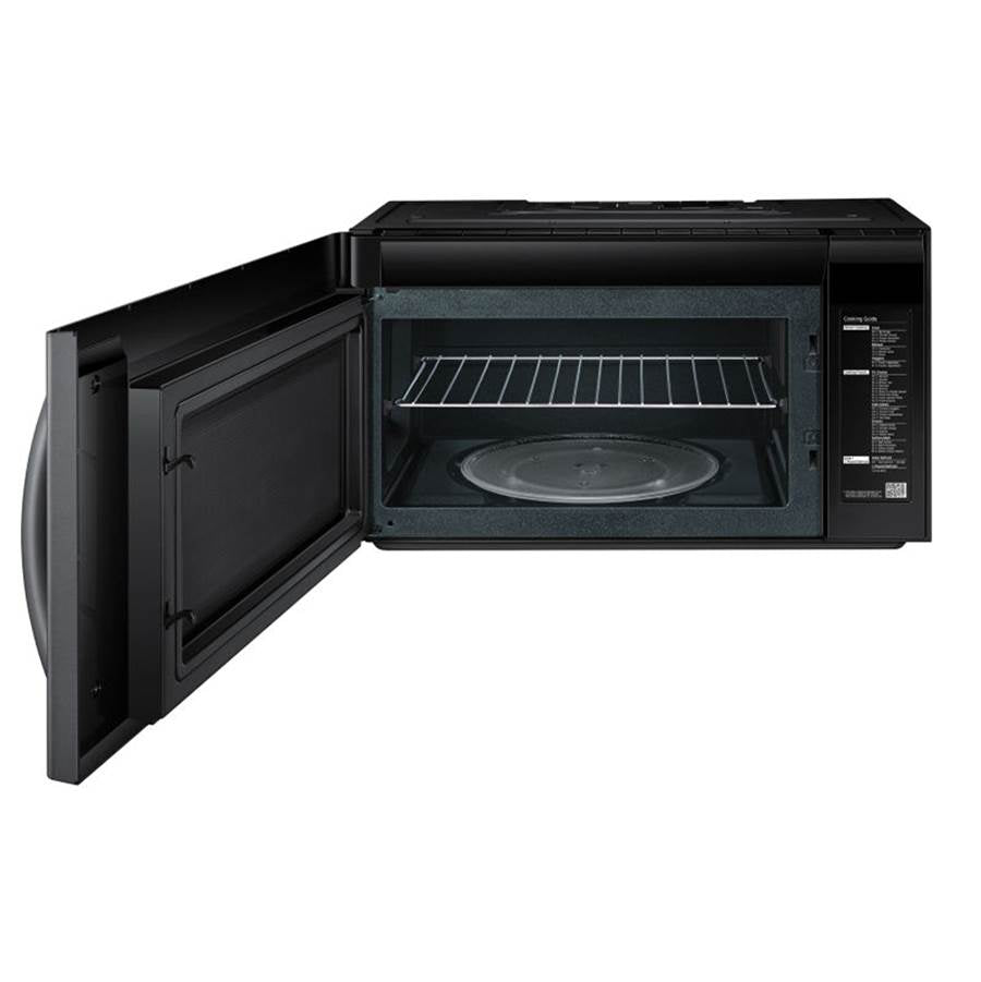New Handle, Bottom Controls, Sensor Cook, Ceramic Enamel Interior, LED Cooktop Light, 2.1 cu-ft