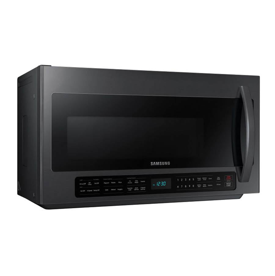 New Handle, Bottom Controls, Sensor Cook, Ceramic Enamel Interior, LED Cooktop Light, 2.1 cu-ft
