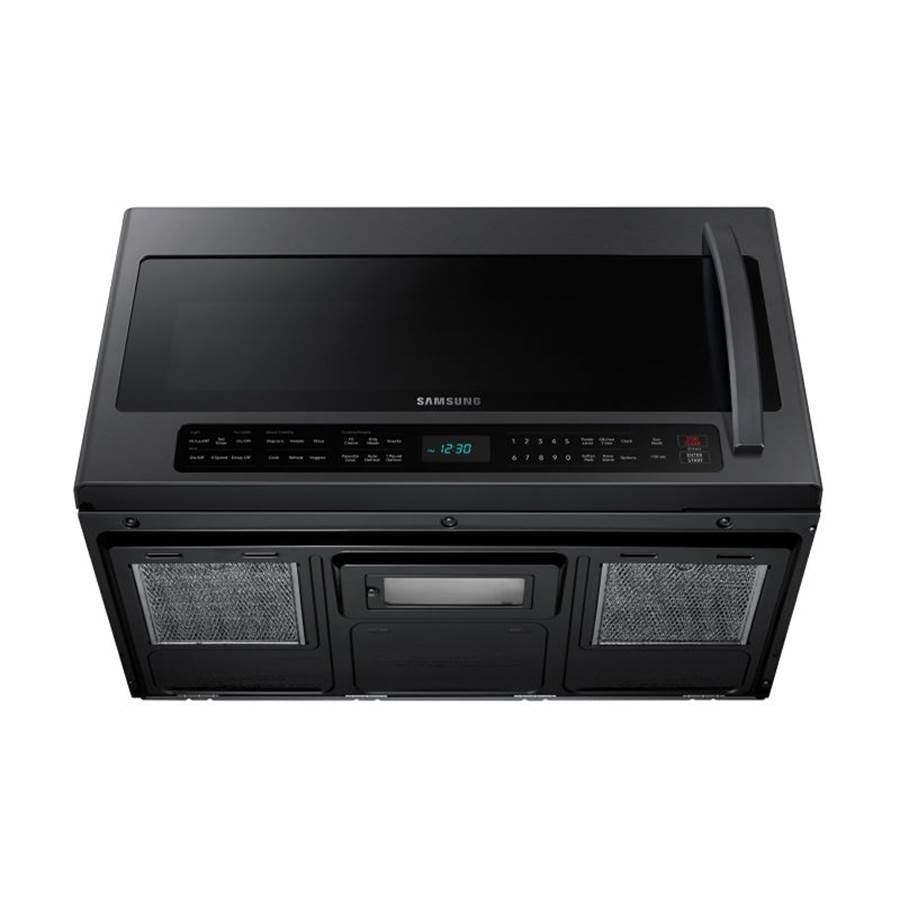 New Handle, Bottom Controls, Sensor Cook, Ceramic Enamel Interior, LED Cooktop Light, 2.1 cu-ft